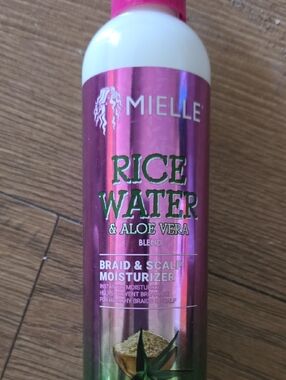 Mielle Rice Water & Aloe Vera Braid & Scalp Moisturizer - Pink